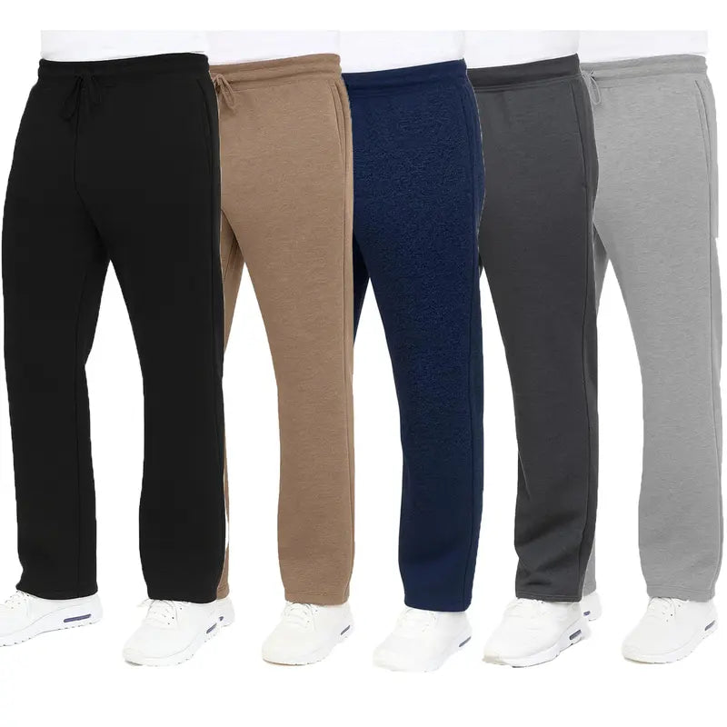 Men's Premium Heavyweight Fleece Sweatpants: Ultimate Comfort, Durable Style, Relaxed Fit