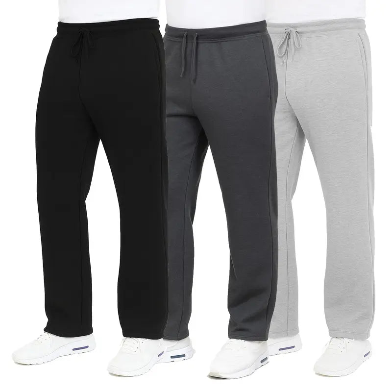 Men's Premium Heavyweight Fleece Sweatpants: Ultimate Comfort, Durable Style, Relaxed Fit